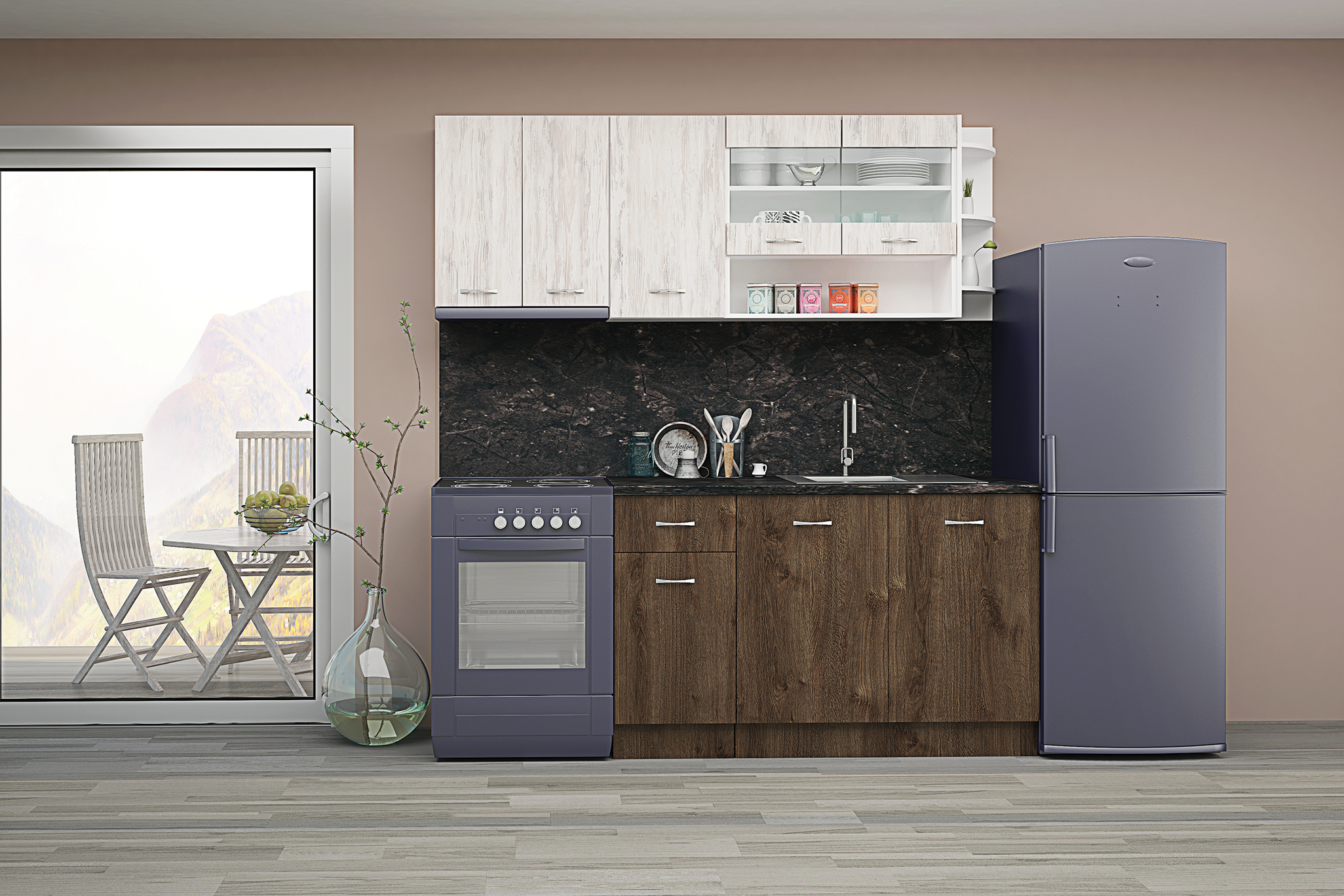 Έτοιμες συνθέσεις κουζίνας