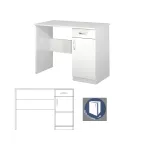 Γραφείο λευκό