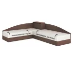 Παιδικά κρεβάτια γώνια με στρώματα