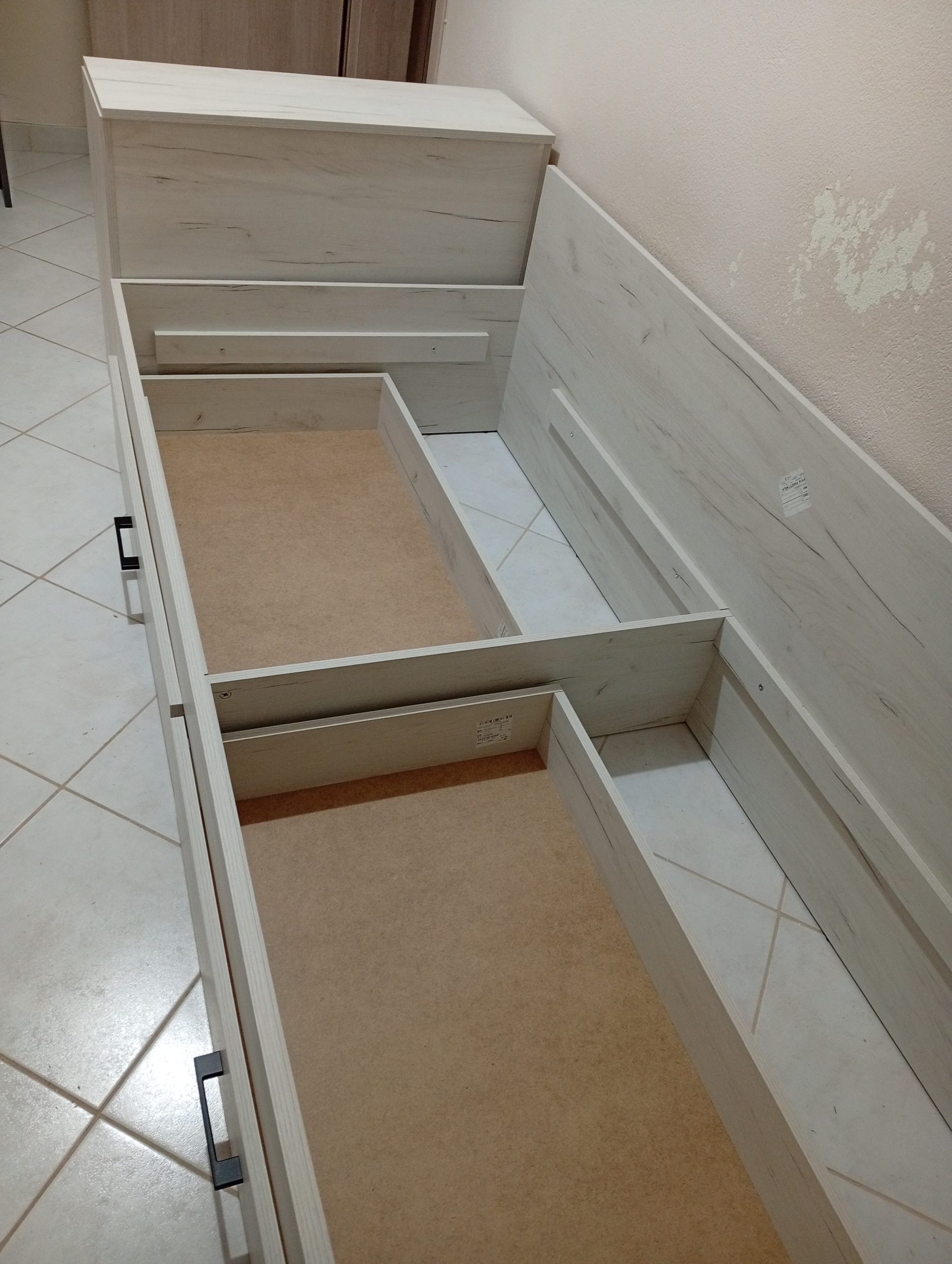 Κρεβάτι με συρτάρια και στρώμα 12-44-003 1 κρεβατι με μπαουλο