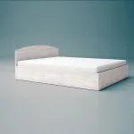 Κρεβάτι διπλό με στρώμα αθηνα