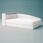 bed with mattress crete