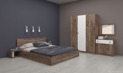 Σετ κρεβατοκάμαρας με στρώμα