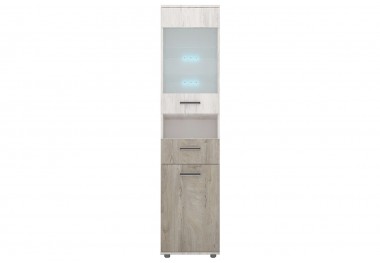 βιτρίνα με φωτισμό λεντ