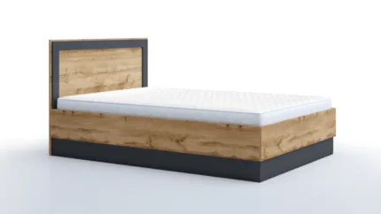 Κρεβάτι διπλό με στρώμα