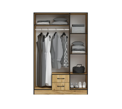 wardrobe with drawers